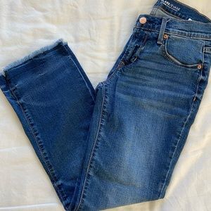 Old Navy Cropped Flare Jeans
